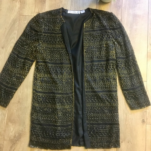 Vintage Beaded Blazer - Picture 1 of 5
